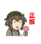 謎が好きな女の子？スタンプ（個別スタンプ：21）