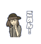 謎が好きな女の子？スタンプ その2（個別スタンプ：10）
