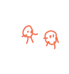 こどものおえかき風（個別スタンプ：3）