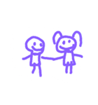 こどものおえかき風（個別スタンプ：5）