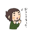 布団と女の子（個別スタンプ：12）