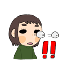 布団と女の子（個別スタンプ：15）