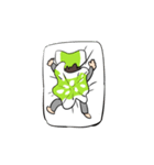 布団と女の子（個別スタンプ：23）