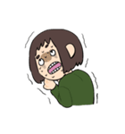 布団と女の子（個別スタンプ：28）