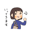 布団と女の子（個別スタンプ：31）
