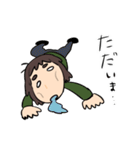 布団と女の子（個別スタンプ：32）
