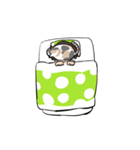 布団と女の子（個別スタンプ：34）