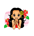 アロハ！フラダンサー（フラガール）（個別スタンプ：10）