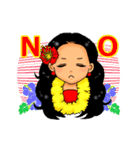 アロハ！フラダンサー（フラガール）（個別スタンプ：18）