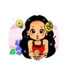 アロハ！フラダンサー（フラガール）（個別スタンプ：32）