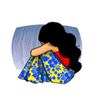 アロハ！フラダンサー（フラガール）（個別スタンプ：34）