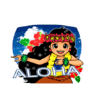 アロハ！フラダンサー（フラガール）（個別スタンプ：39）