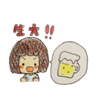 おじさんな女の子（個別スタンプ：1）