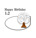 ある木から<1月誕生日>（個別スタンプ：2）