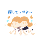 「フライングベイビーズ」スタンプvol.1（個別スタンプ：7）
