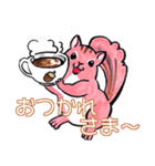 ゆる筆！どうぶつん（個別スタンプ：7）