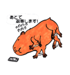 ゆる筆！どうぶつん（個別スタンプ：10）