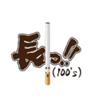 タバコ君はスタンプなら嫌われないと思った（個別スタンプ：14）
