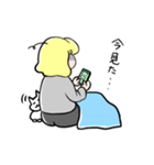 のんびりガール（個別スタンプ：5）