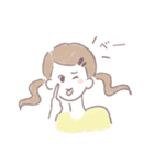 あざとい女の子たち（個別スタンプ：5）