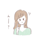 あざとい女の子たち（個別スタンプ：7）