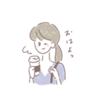 あざとい女の子たち（個別スタンプ：16）