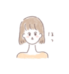 あざとい女の子たち（個別スタンプ：21）