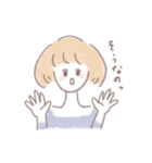 あざとい女の子たち（個別スタンプ：34）