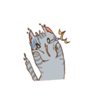 理系大学生猫スタンプ（個別スタンプ：5）