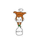 研究室サル（個別スタンプ：16）