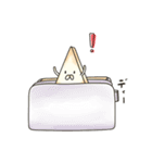 「さん」と「いち」の出会い（個別スタンプ：3）