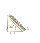「さん」と「いち」の出会い（個別スタンプ：35）