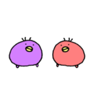 まあるいとりさん（個別スタンプ：40）