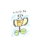 宇宙の花シリーズ（個別スタンプ：8）