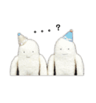 白いひとたち（個別スタンプ：8）