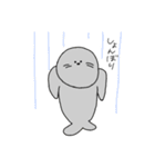 フレッドと無表情なアシカくん。（個別スタンプ：5）