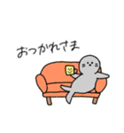 フレッドと無表情なアシカくん。（個別スタンプ：20）