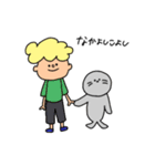 フレッドと無表情なアシカくん。（個別スタンプ：24）