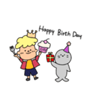 フレッドと無表情なアシカくん。（個別スタンプ：28）