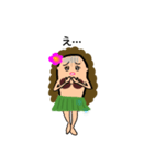 Hula cocoスタンプ（個別スタンプ：10）