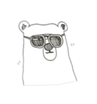 だらっとしろくま（個別スタンプ：13）