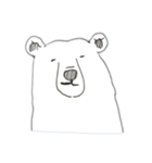 だらっとしろくま（個別スタンプ：14）