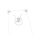 だらっとしろくま（個別スタンプ：15）