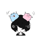 語彙を失ったマッシュとふわもこ（個別スタンプ：38）