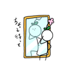 ゆけ！モゲラちゃん（個別スタンプ：8）