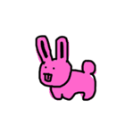 画伯の描いた動物達（個別スタンプ：5）