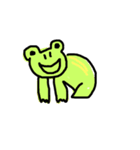 画伯の描いた動物達（個別スタンプ：7）