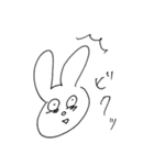 絶望うさぎのはじめてのスタンプ（個別スタンプ：30）