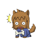 となりのモンスターさん（個別スタンプ：24）
