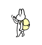 ojisan face rabbit2（個別スタンプ：14）